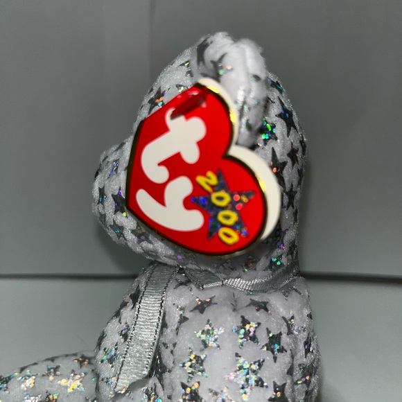 NEW TY RARE AND RETIRED BEANIE BABY THE BEGINNING BEAR tag error! - Picture 3 of 6